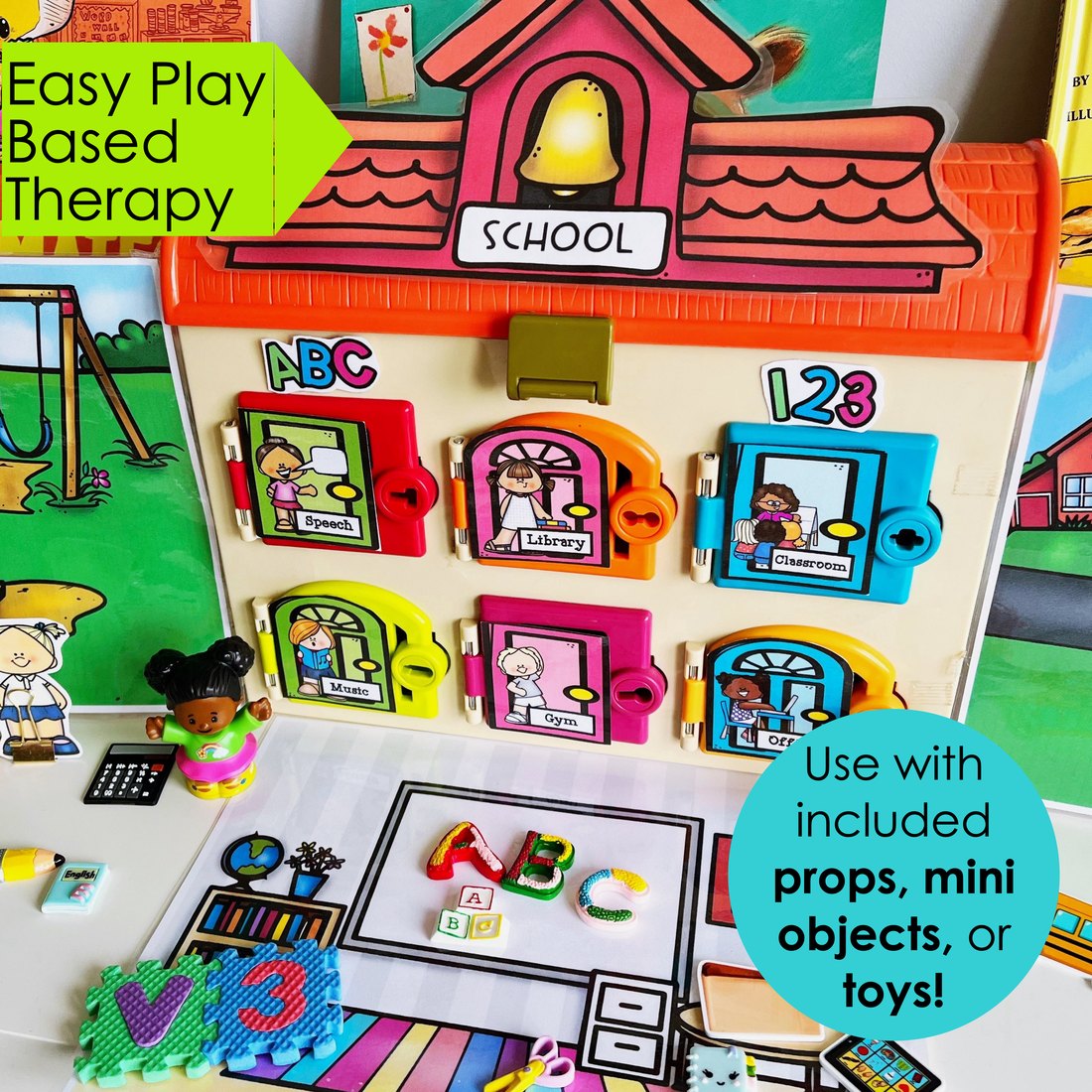Back to School Critter Clinic speech therapy toy companion – image 3