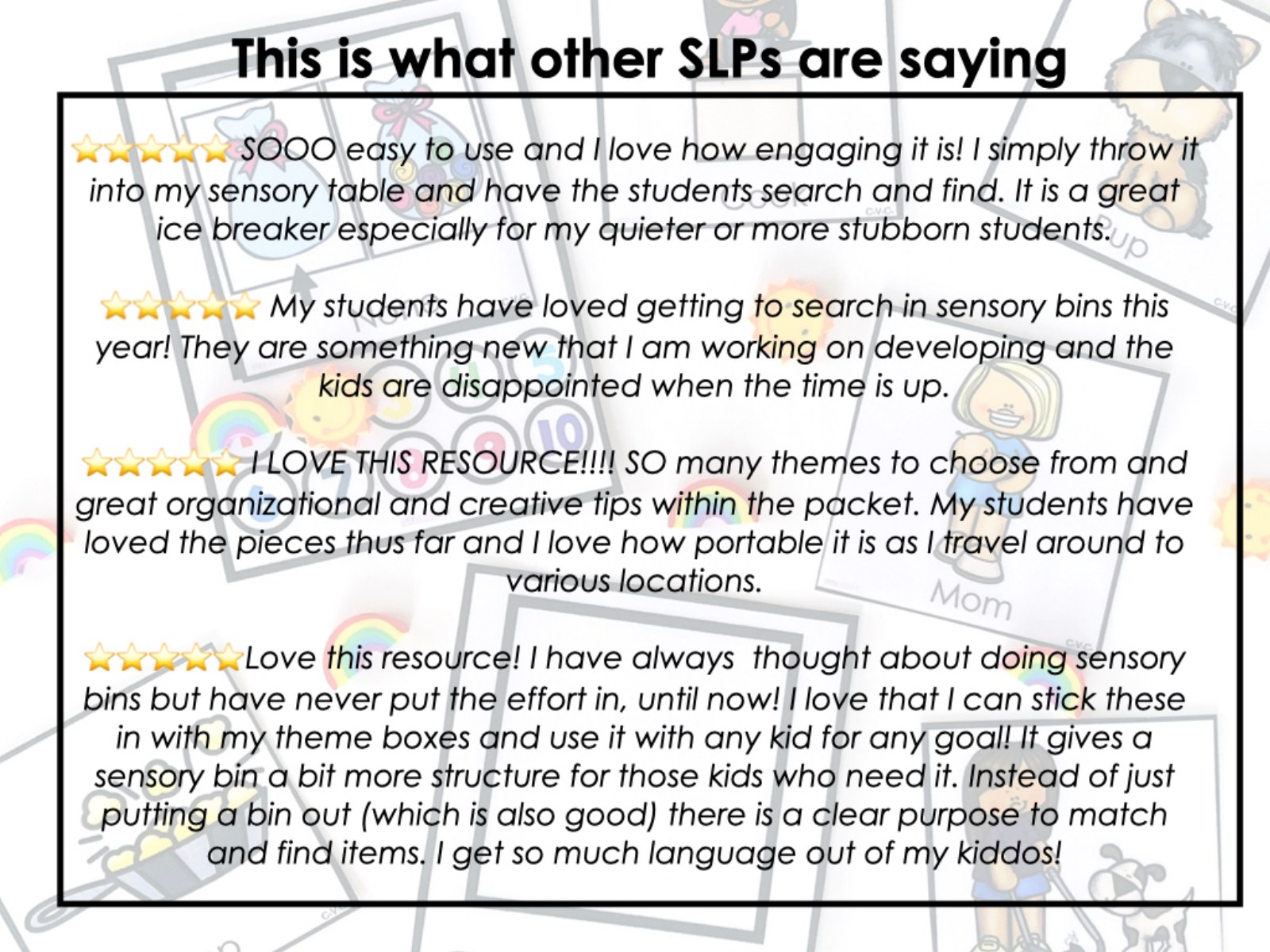 Apraxia Early Word Shapes Drill Cards for speech therapy preview page 7