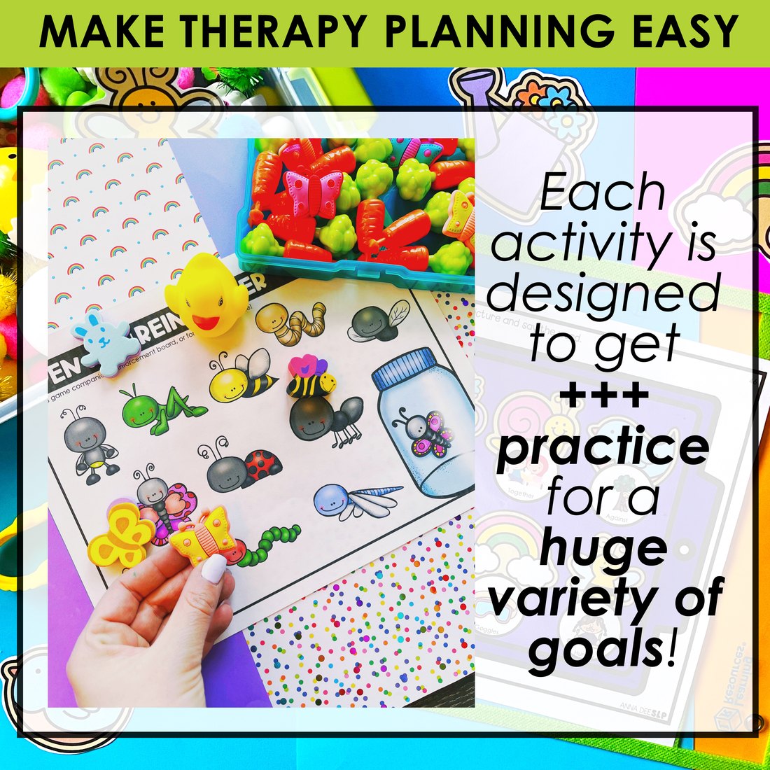 Spring Activities Bundle for speech therapy – image 2