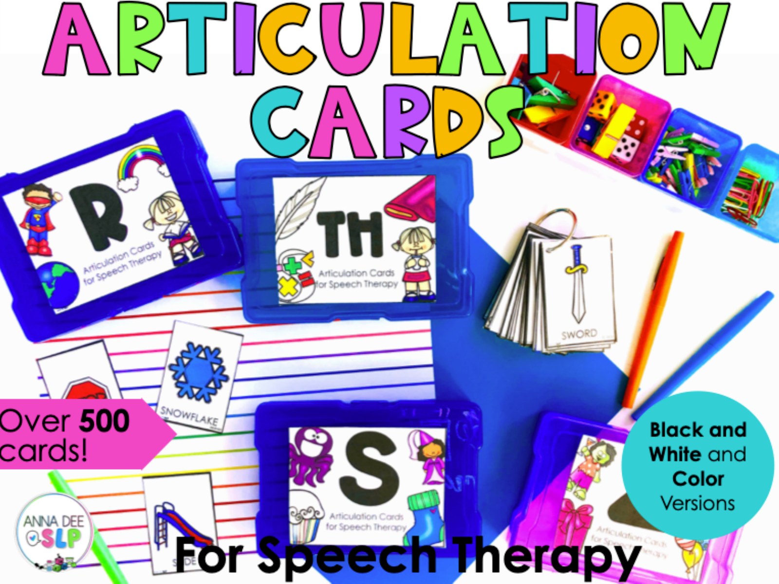 Artic Cards for speech therapy preview page 1