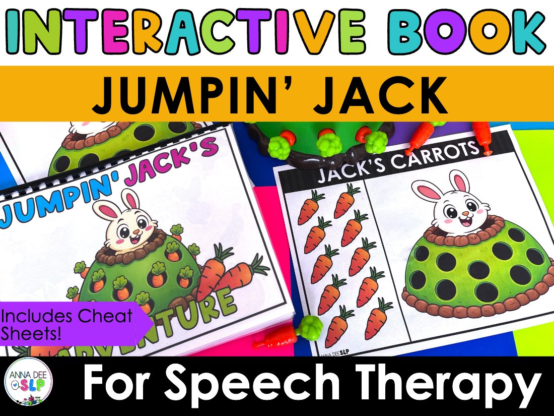 Jumpin' Jack Interactive Story for speech therapy preview page 1