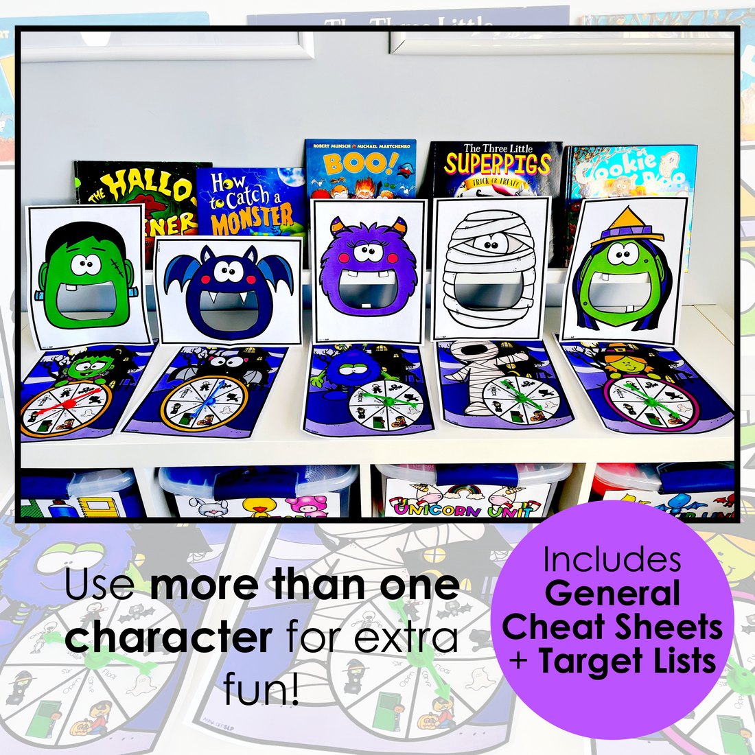 Halloween Interactive Feeding Game for speech therapy – image 4