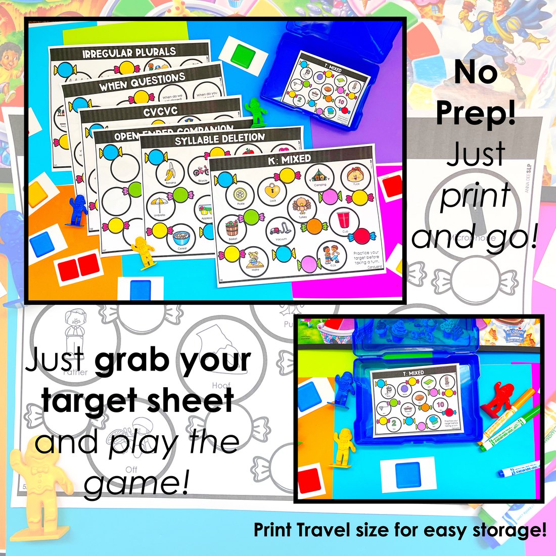 Candyland game companion for speech therapy – image 2