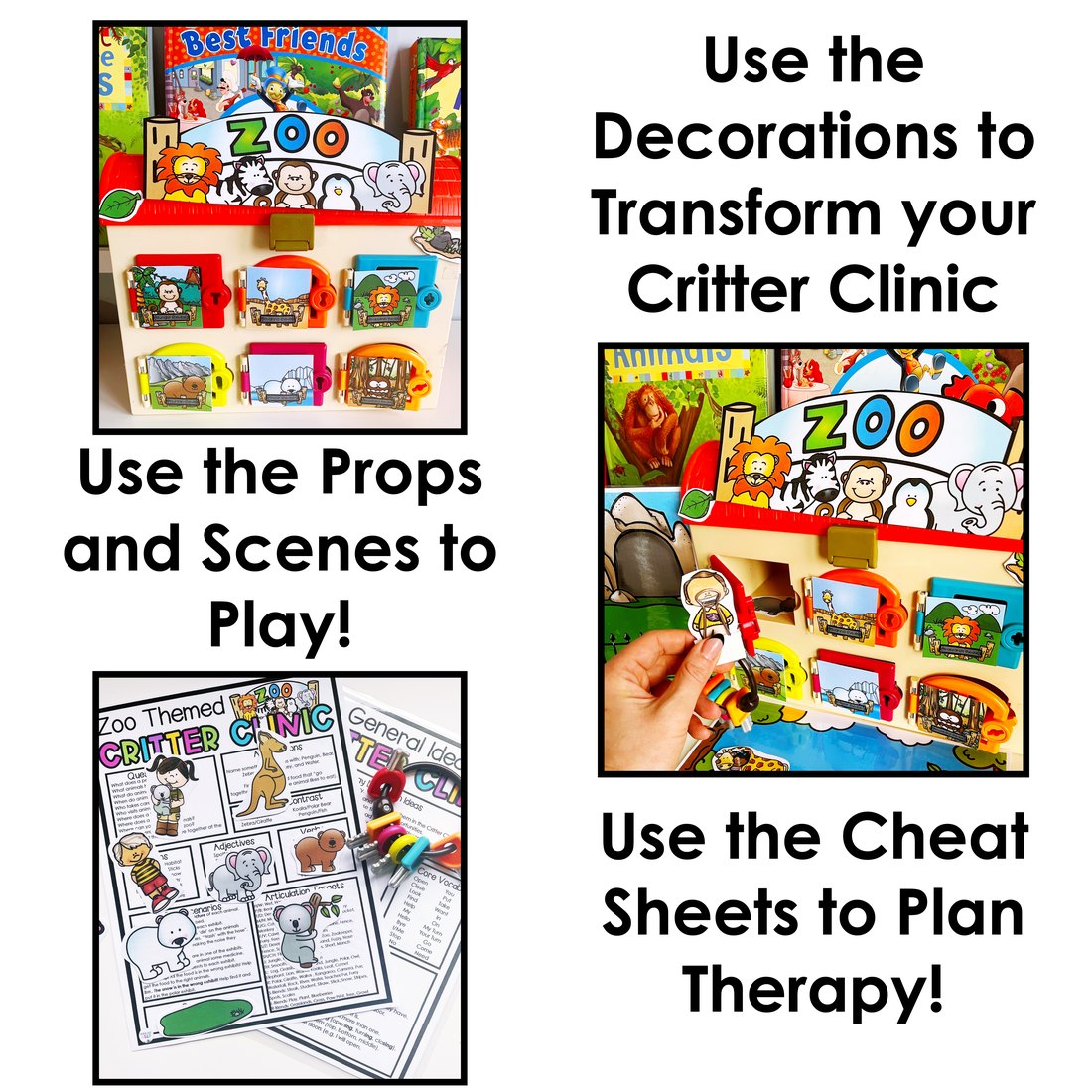 Zoo Critter Clinic speech therapy toy companion – image 2
