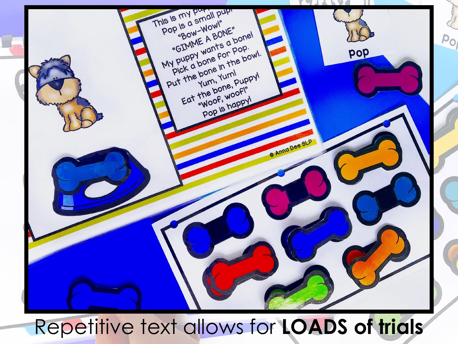 Apraxia Interactive Book Bilabials for speech therapy preview page 3