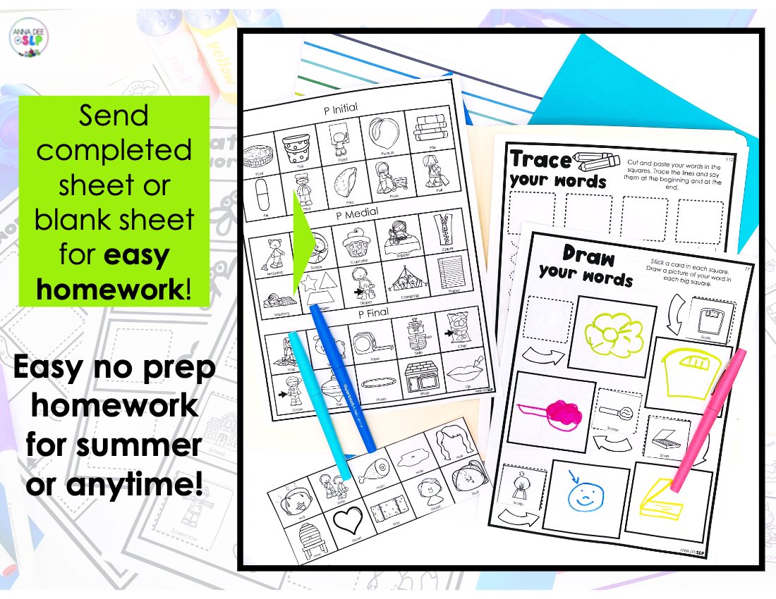 Fine Motor and Gross Motor Worksheets for speech therapy preview page 6