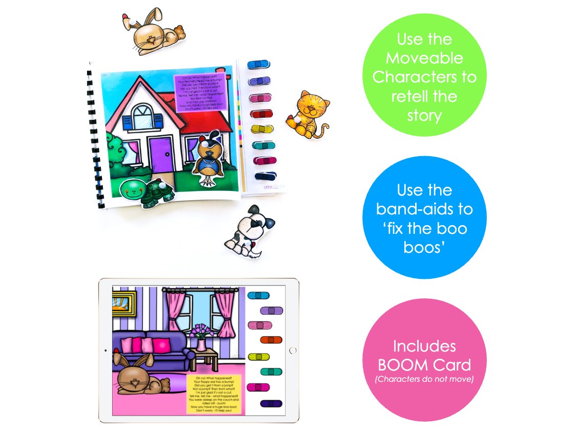 WH Questions Book for speech therapy preview page 4