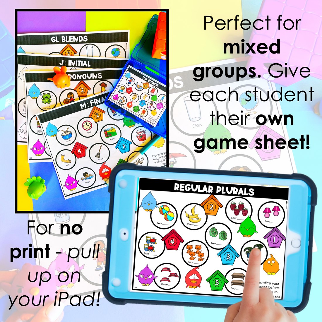 Peek a Bird Toy Companion for speech therapy – image 3