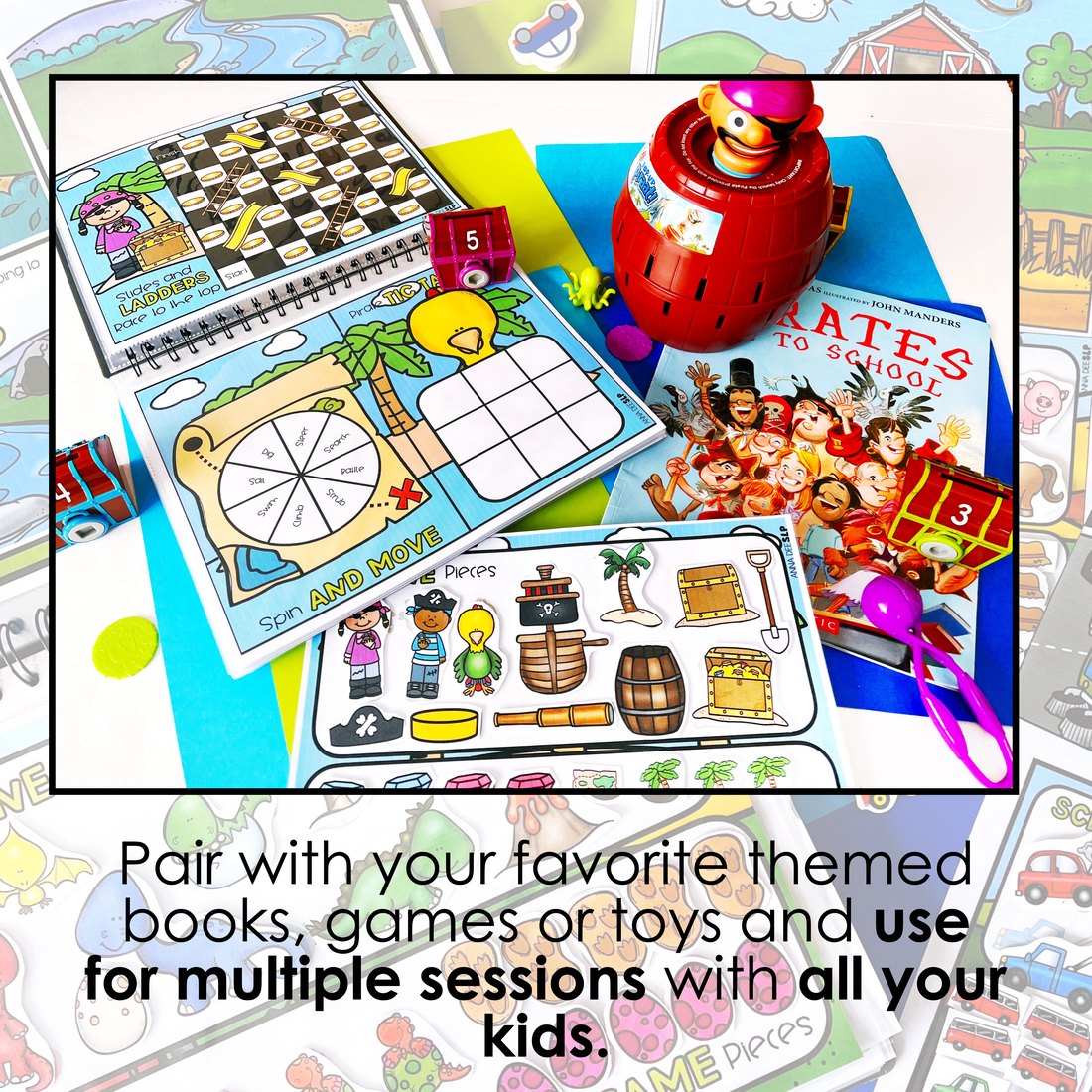 Year Round Interactive Scenes and Games for speech therapy – image 4