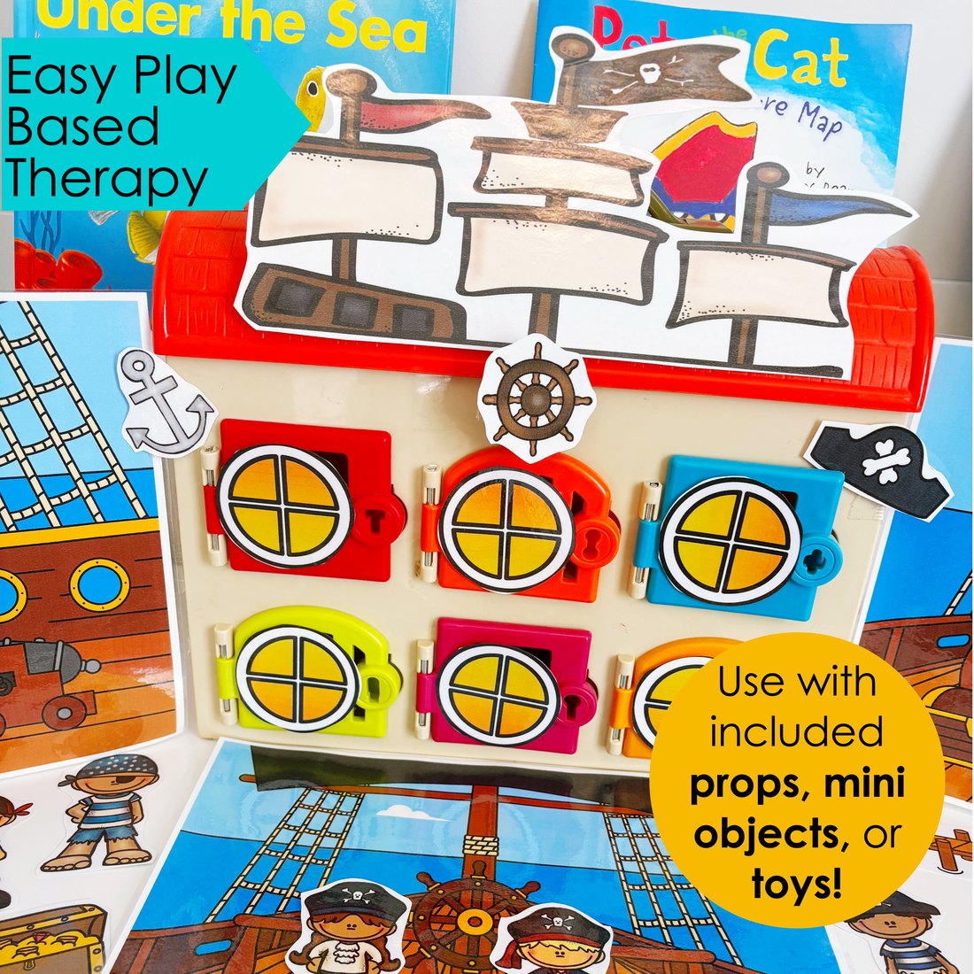 Pirate Critter Clinic speech therapy toy companion – image 2