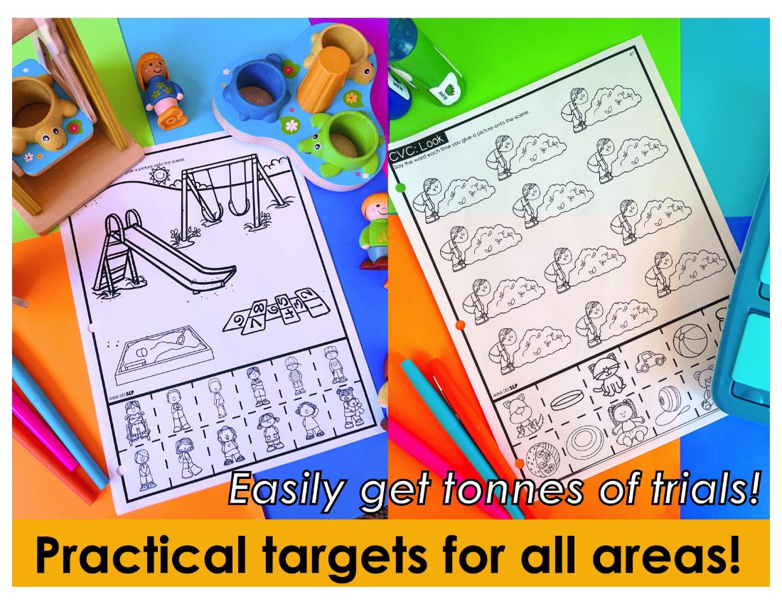 Craft Sheets Growing Bundle for speech therapy preview page 3