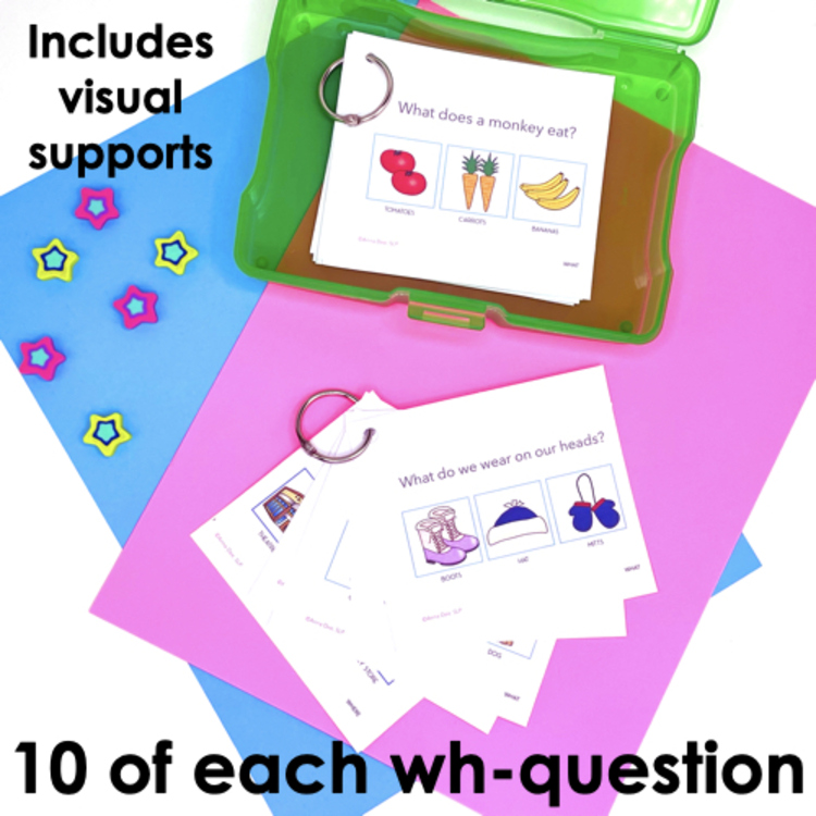 WH Questions Screener for speech therapy – image 2