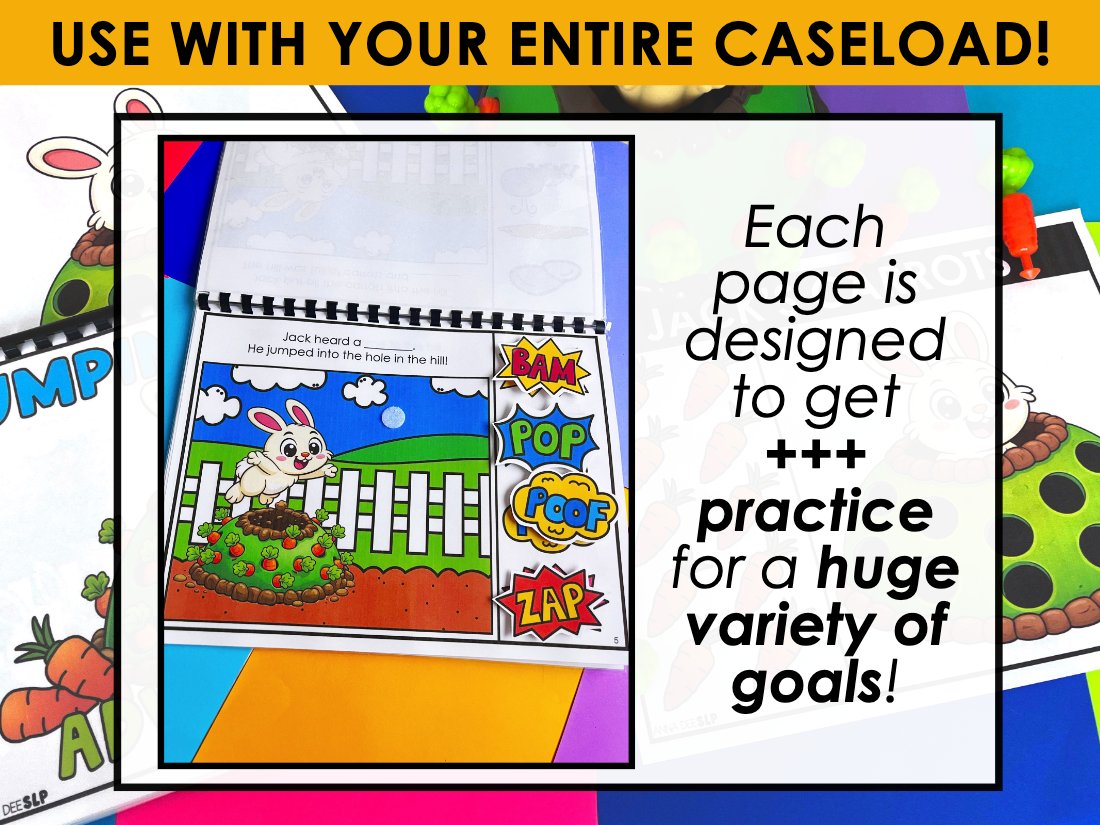 Jumpin' Jack Interactive Story for speech therapy preview page 3