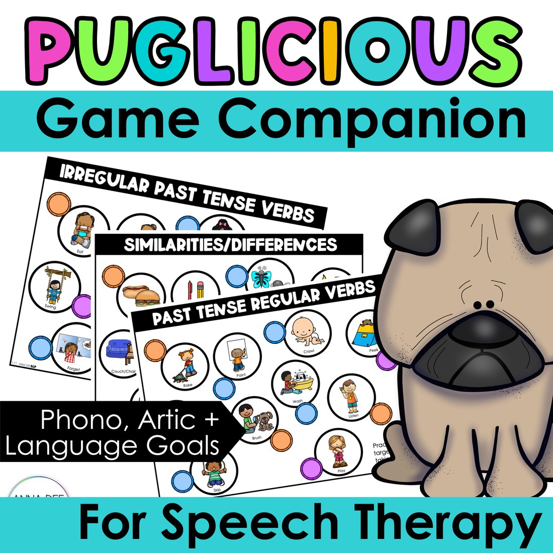 Puglicious game companion for speech therapy