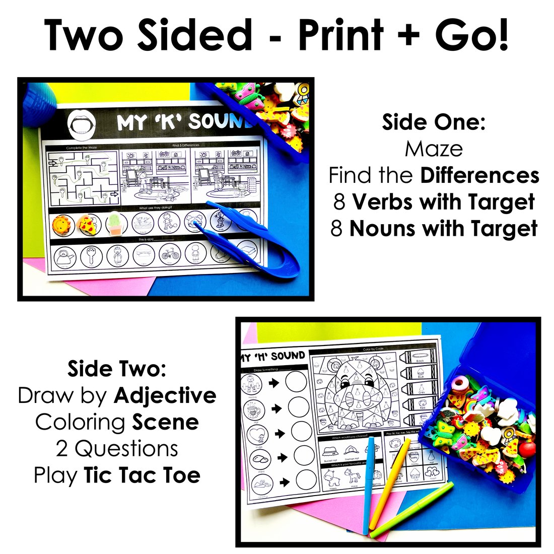 Articulation Worksheets for speech therapy – image 3
