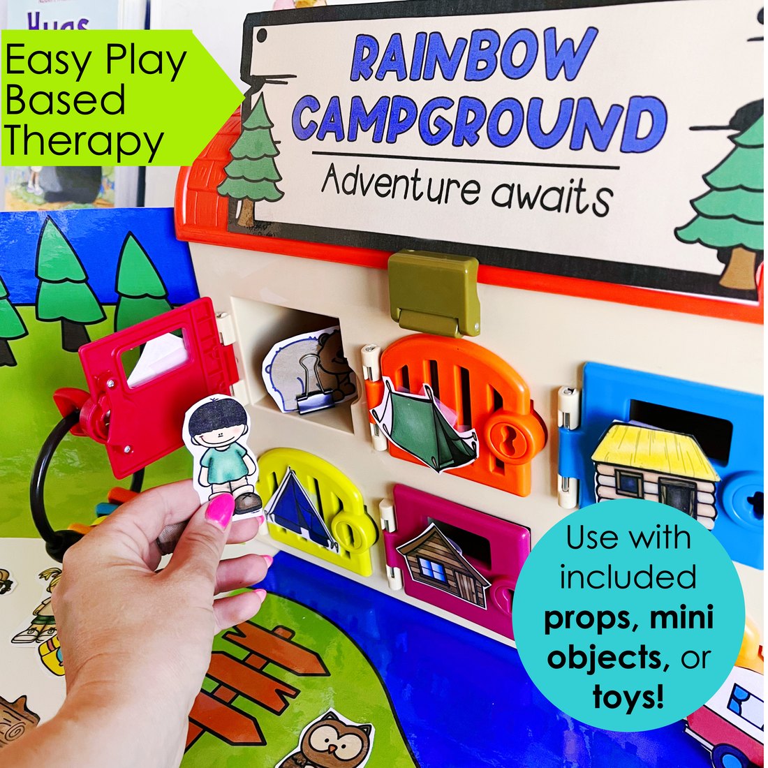 Camping Critter Clinic speech therapy toy companion – image 3