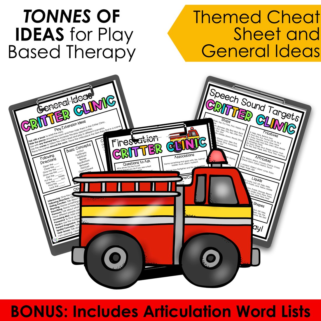 Fire Station Critter Clinic speech therapy toy companion – image 3