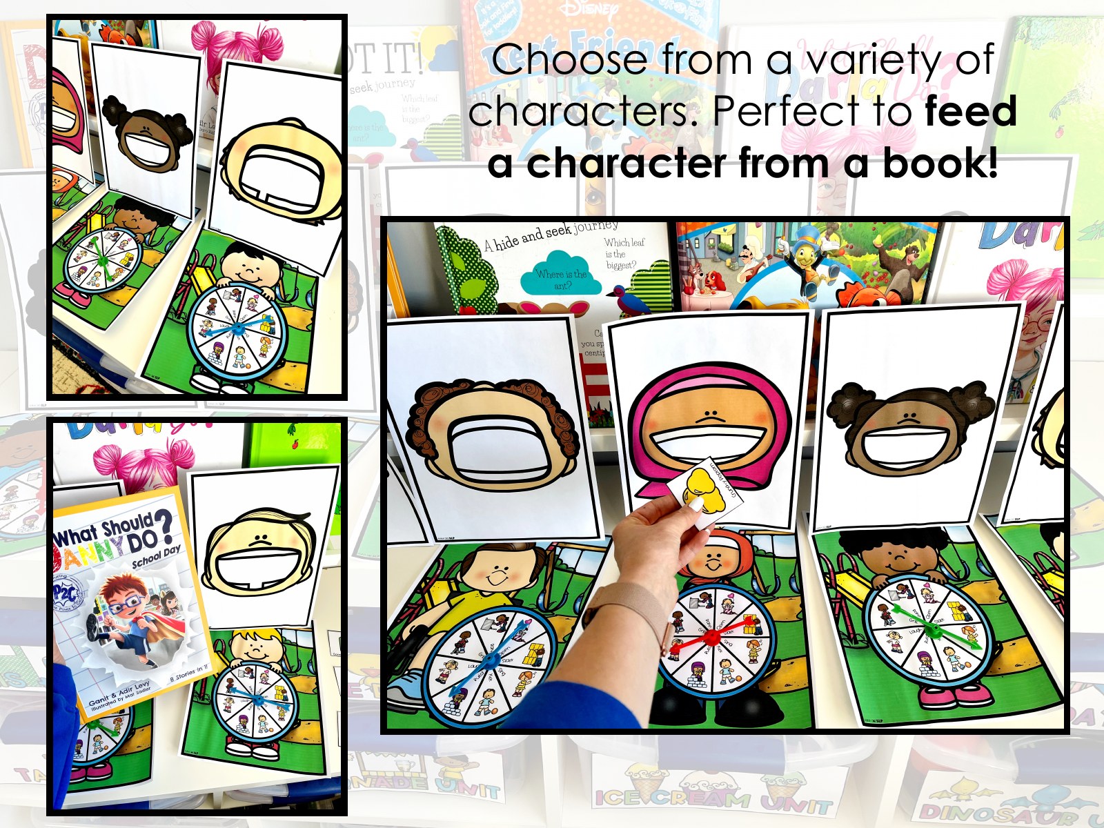 Everyday Kids Feeding Game for speech therapy preview page 2
