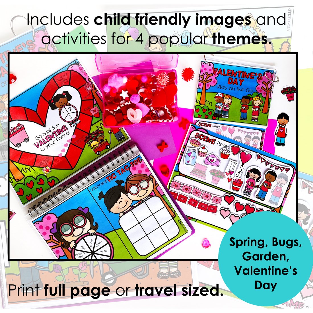 Spring Interactive Scenes and Games for speech therapy – image 2