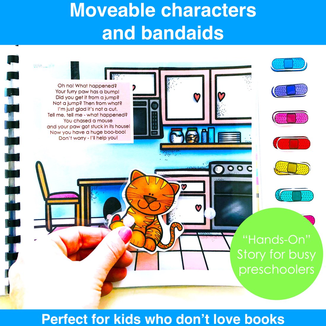 WH Questions Book for speech therapy – image 2