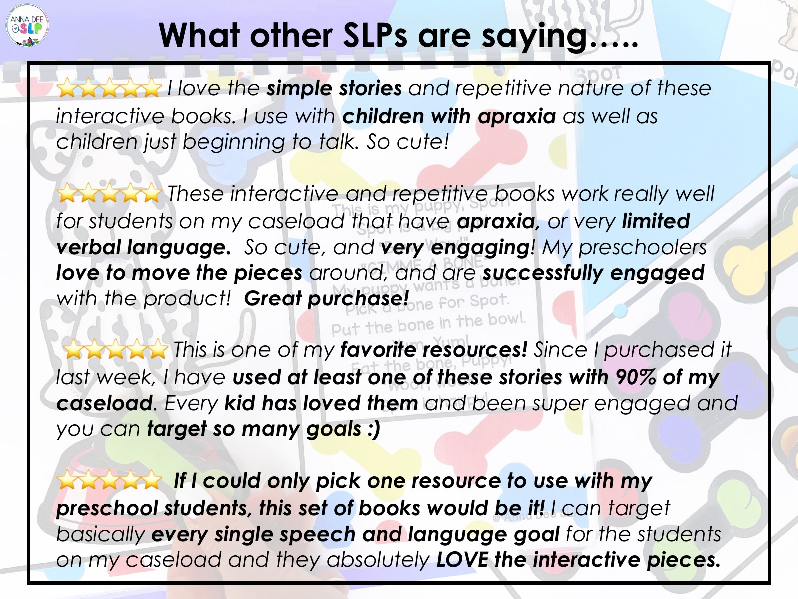Apraxia Interactive Book Bilabials for speech therapy preview page 6