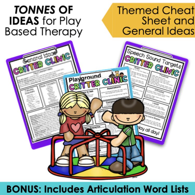 Playground Critter Clinic speech therapy toy companion – image 4