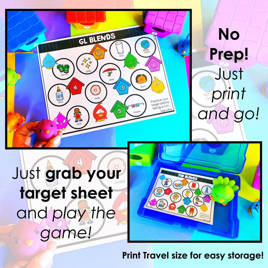 Peek a Bird Toy Companion for speech therapy – image 2