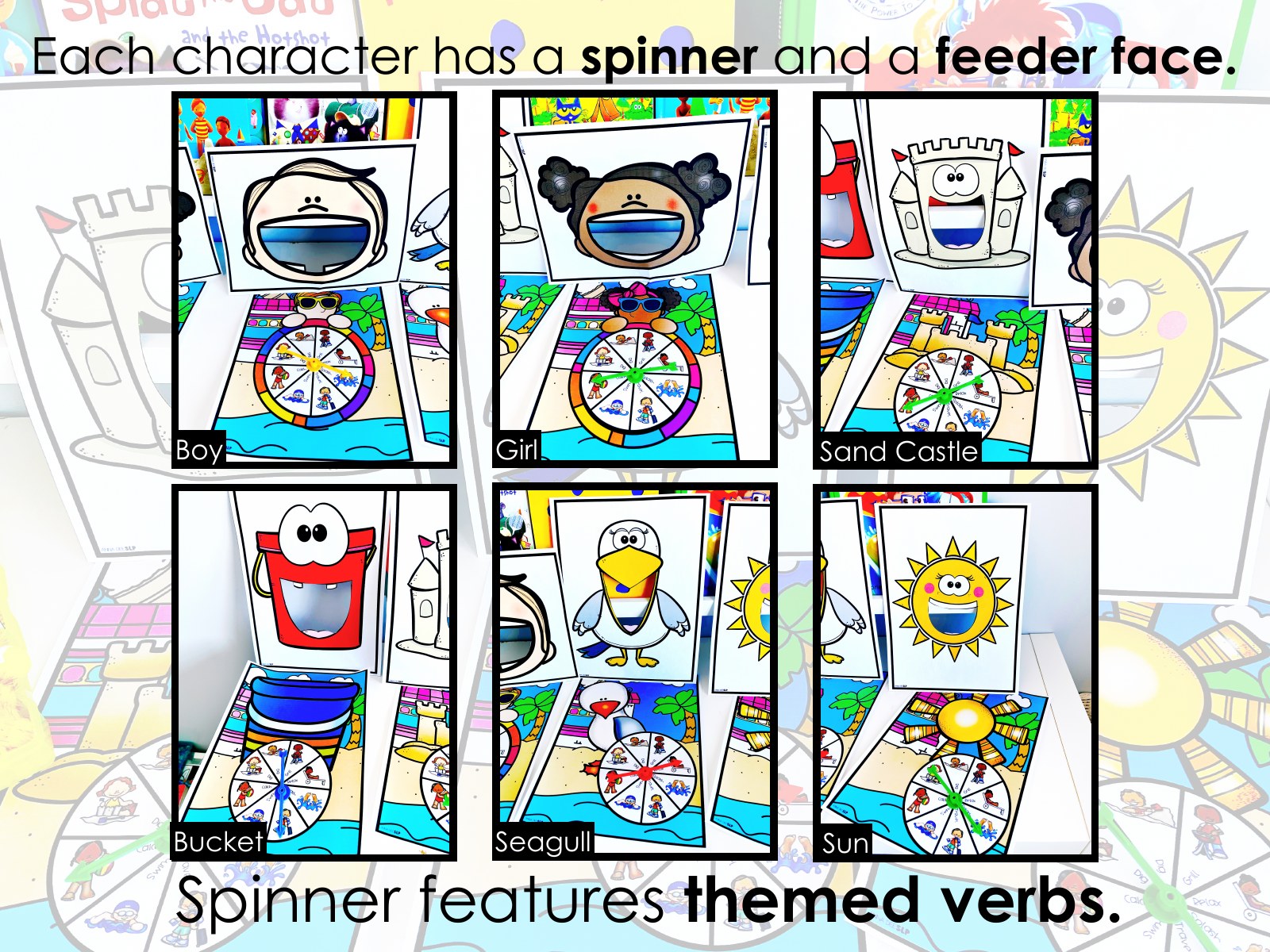 Summer Feed and Move Game for speech therapy preview page 5