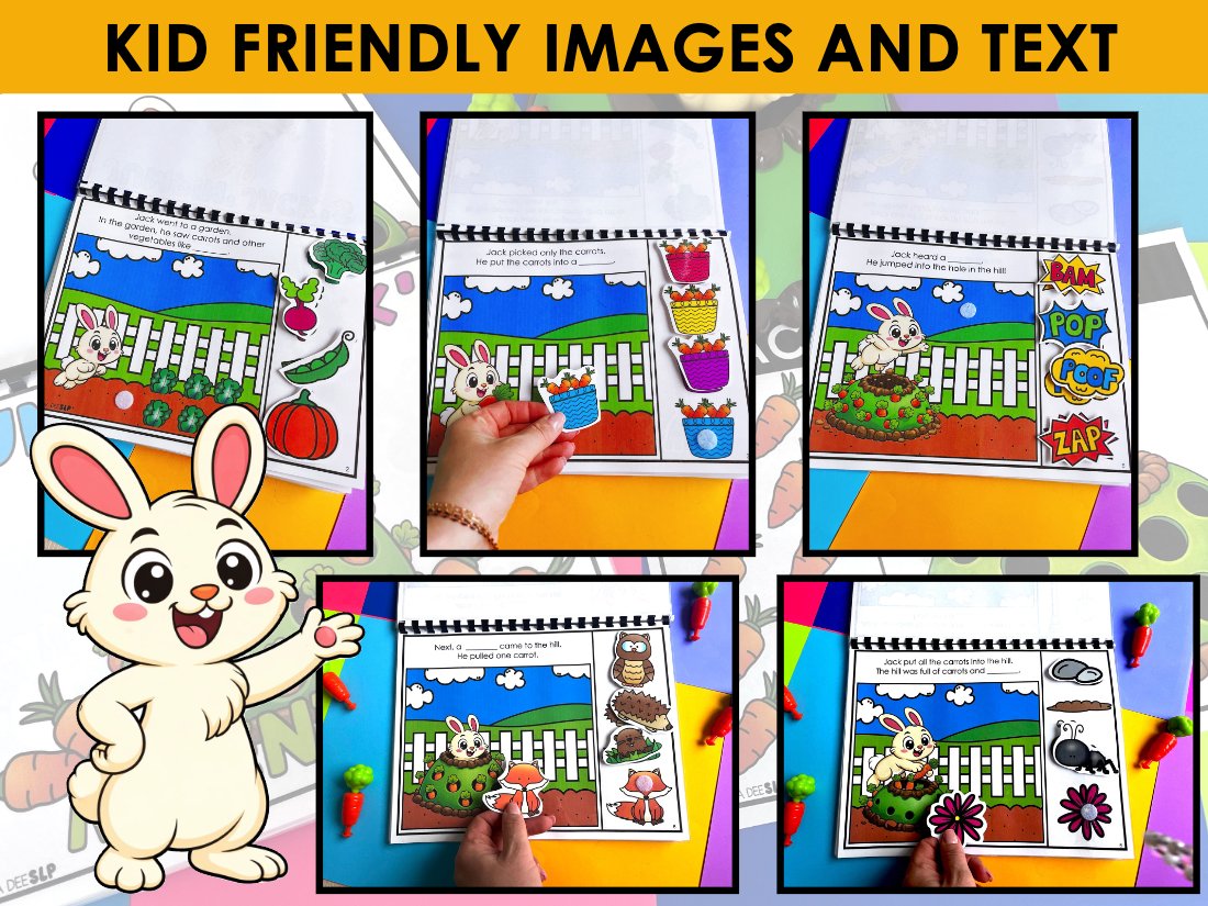 Jumpin' Jack Interactive Story for speech therapy preview page 4