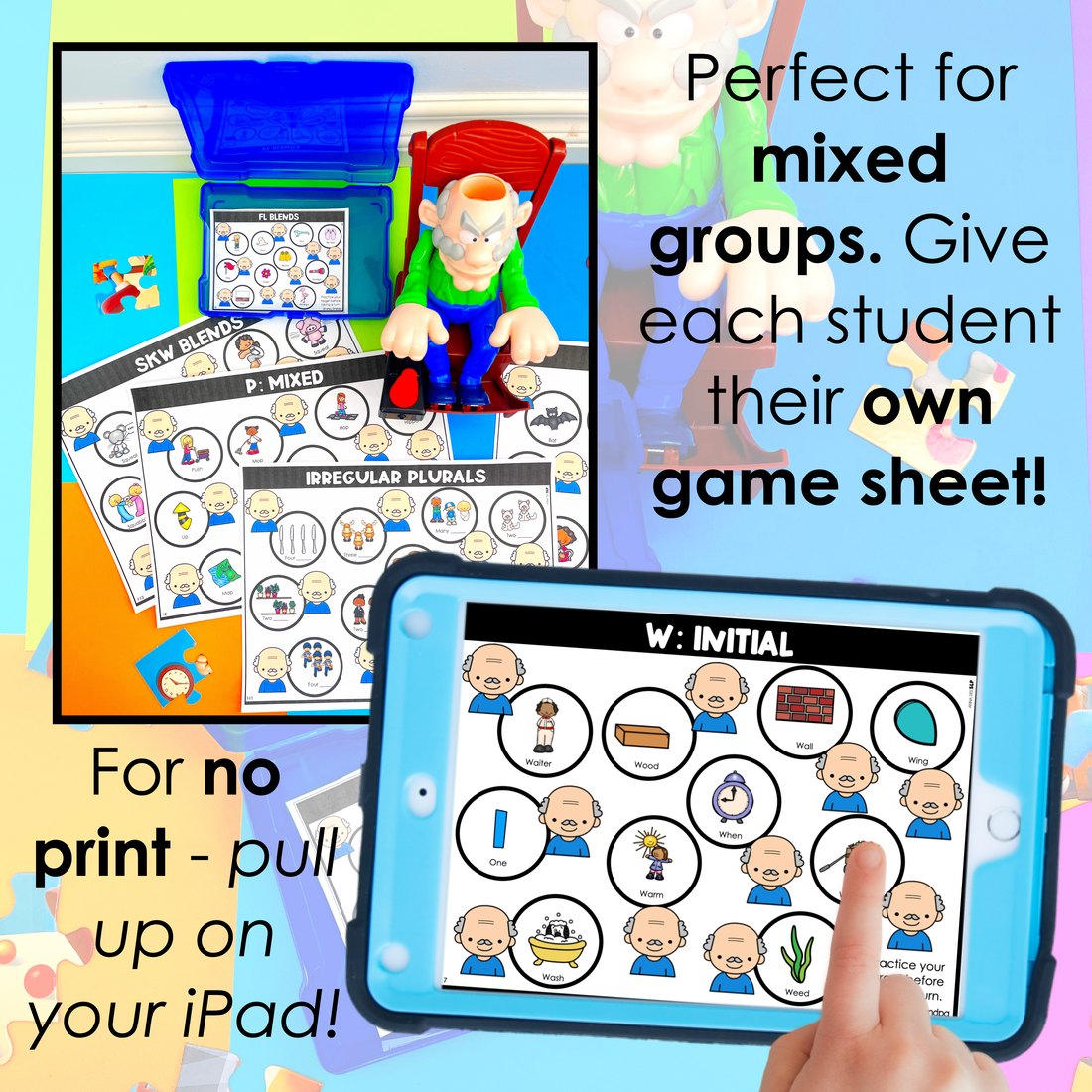 Grumpy Grandpa game companion for speech therapy – image 3