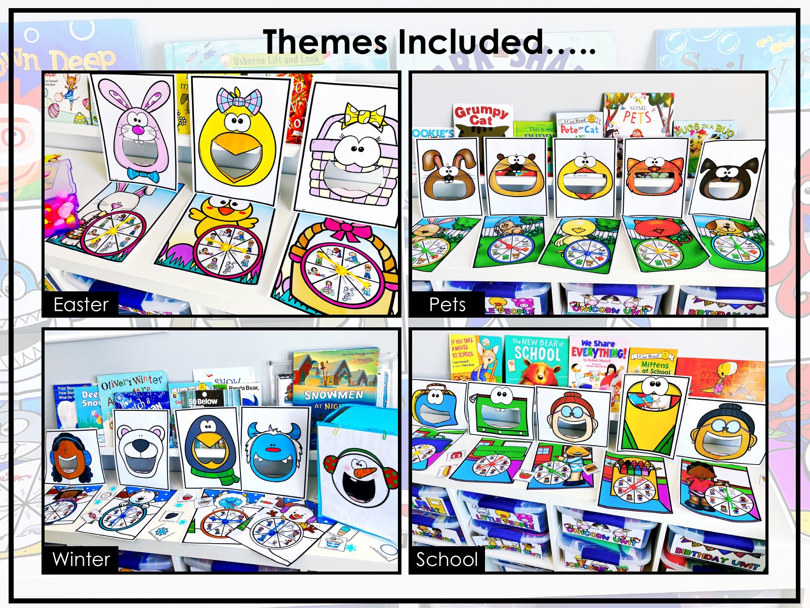 Interactive Feeding Games Bundle for speech therapy preview page 6