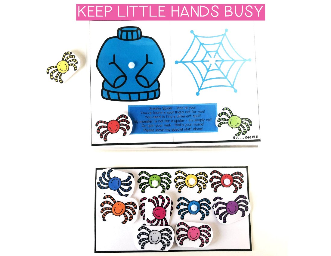 S-Blends Repetitive and Interactive Story Book for speech therapy preview page 2