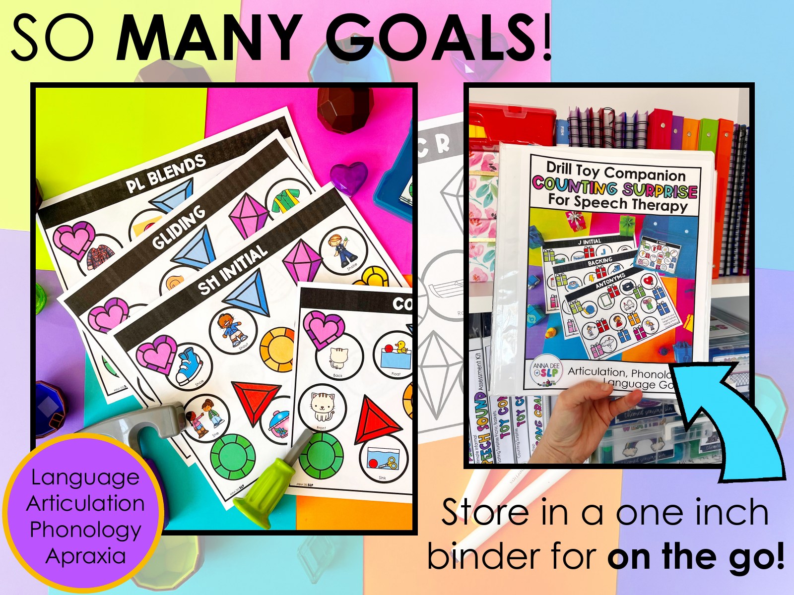 Rock n Gem Toy Companion for speech therapy preview page 6