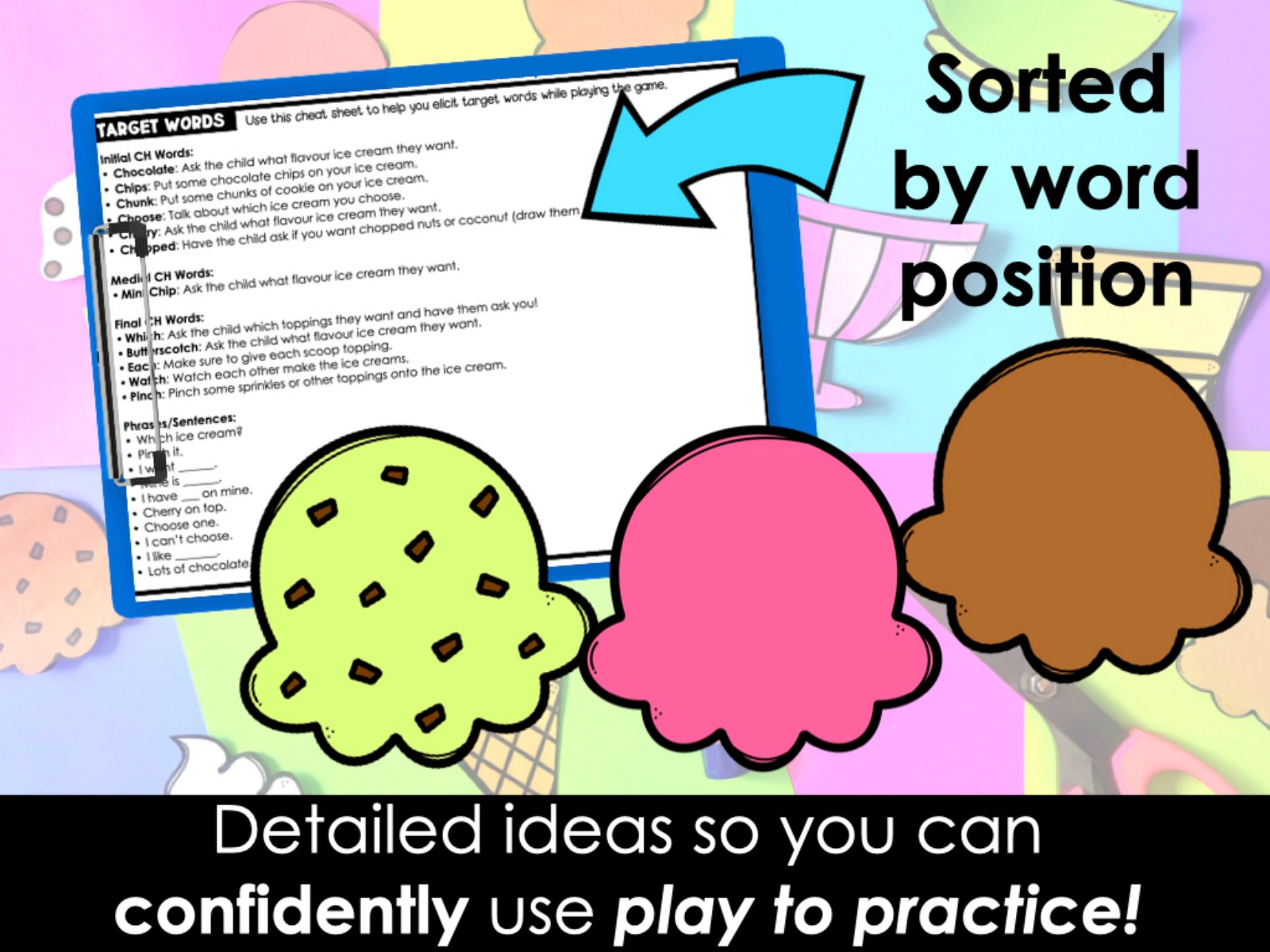 CH Articulation Craft for speech therapy preview page 5
