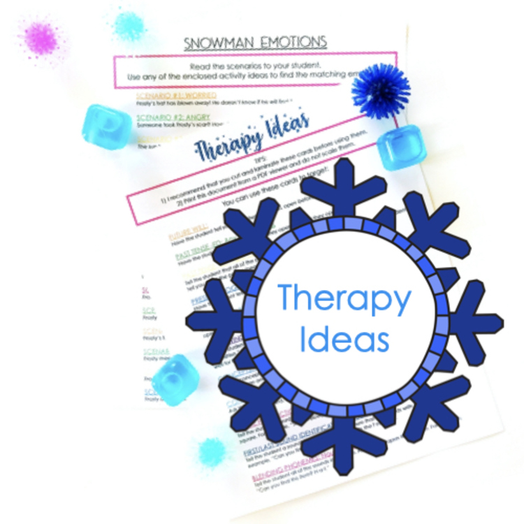 Winter Visual Supports for speech therapy – image 4