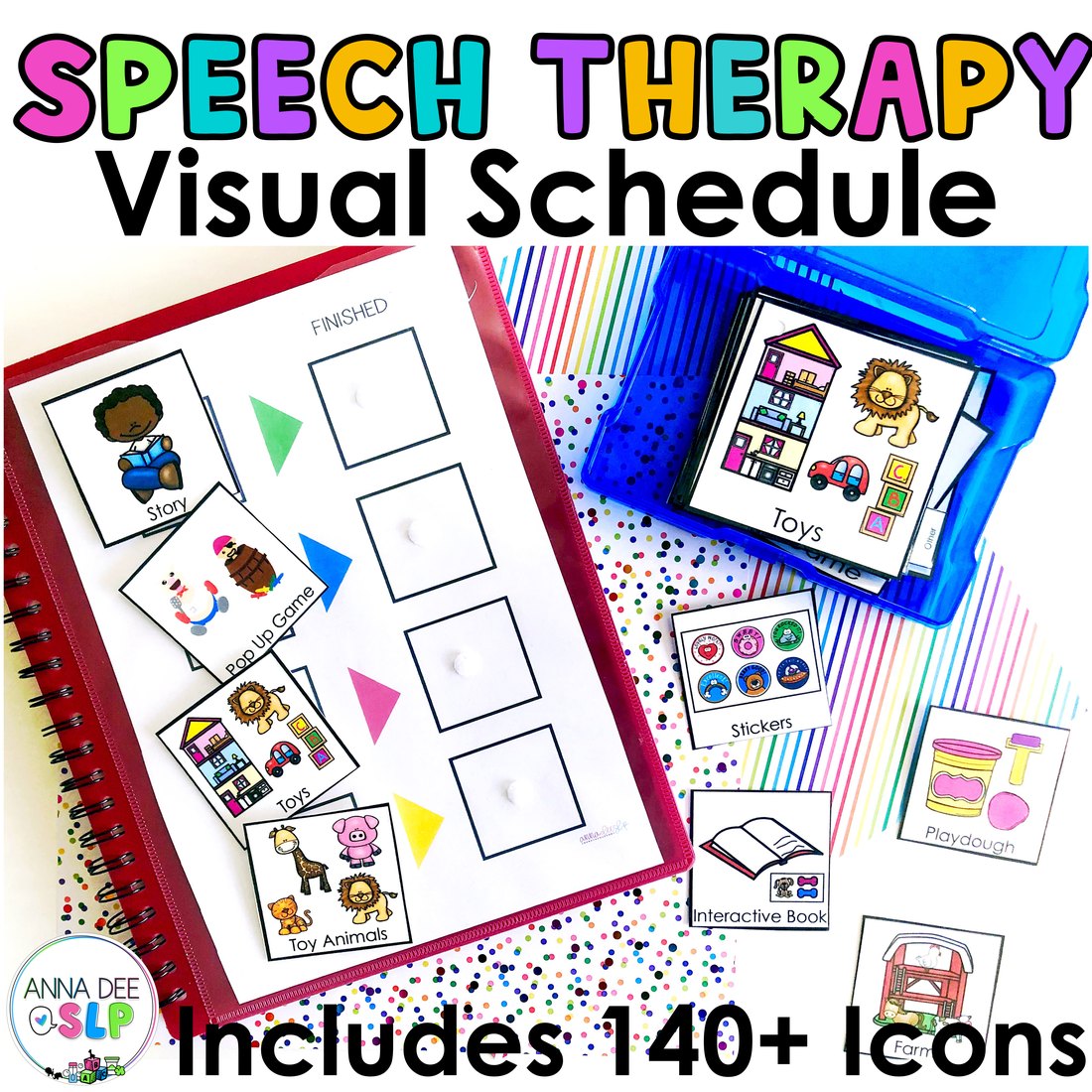 Visual Schedule for speech therapy