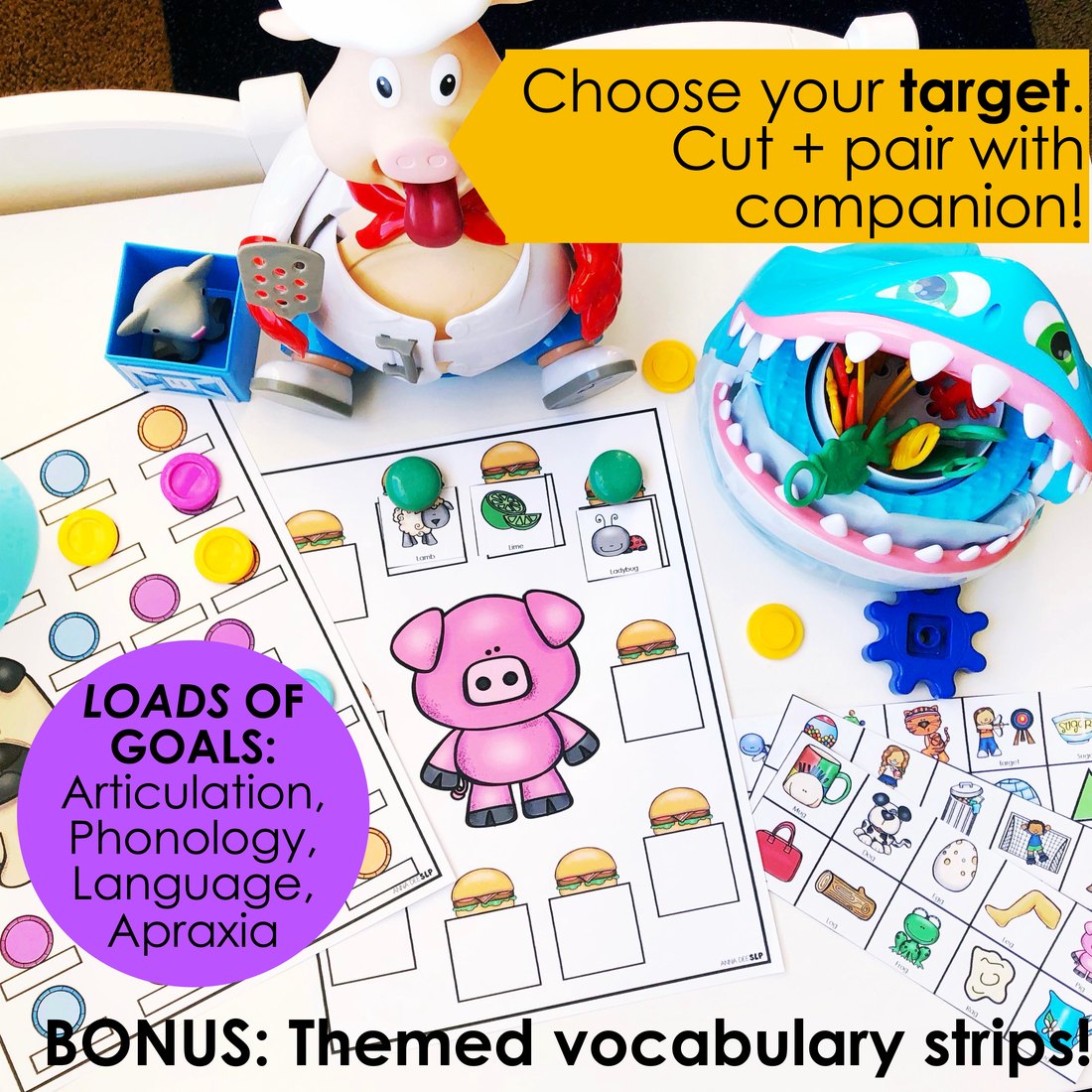 Speech therapy game companions and toy companions – image 2