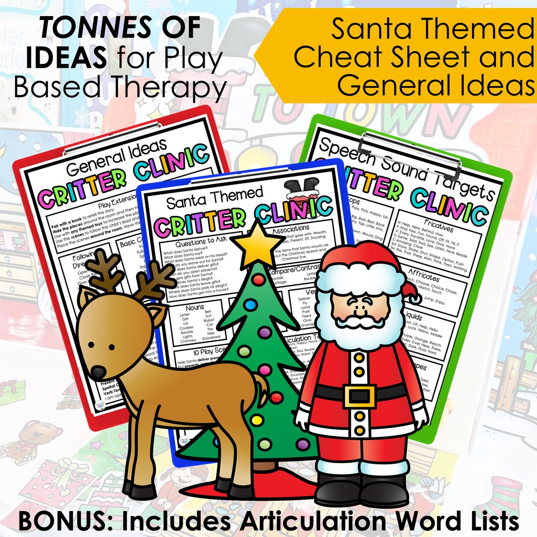 Santa's Village Critter Clinic speech therapy toy companion – image 4