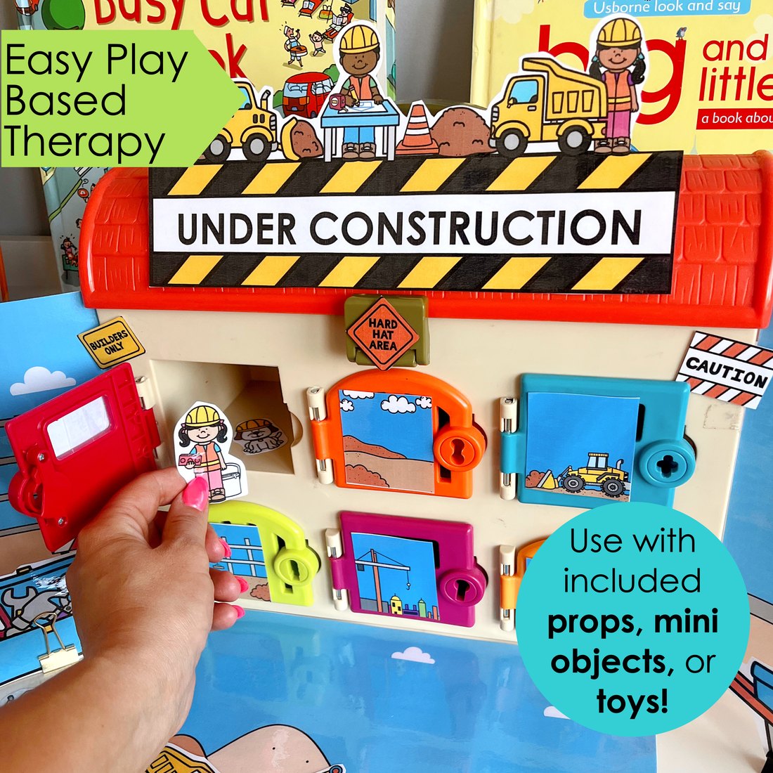 Construction Critter Clinic speech therapy toy companion – image 3