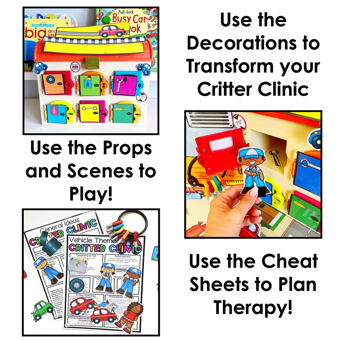 Transportation Critter Clinic speech therapy toy companion – image 2