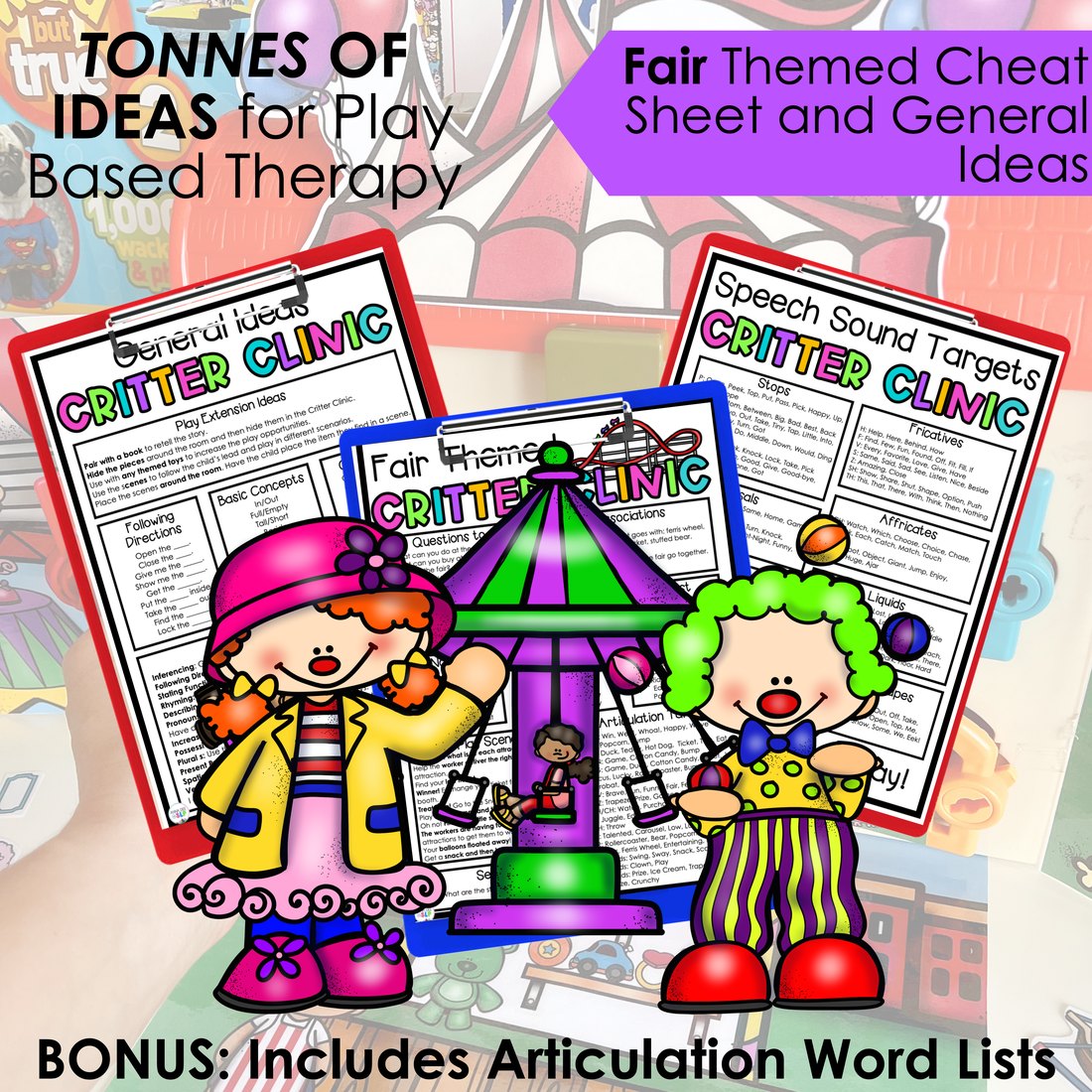 Fair Critter Clinic speech therapy toy companion – image 4