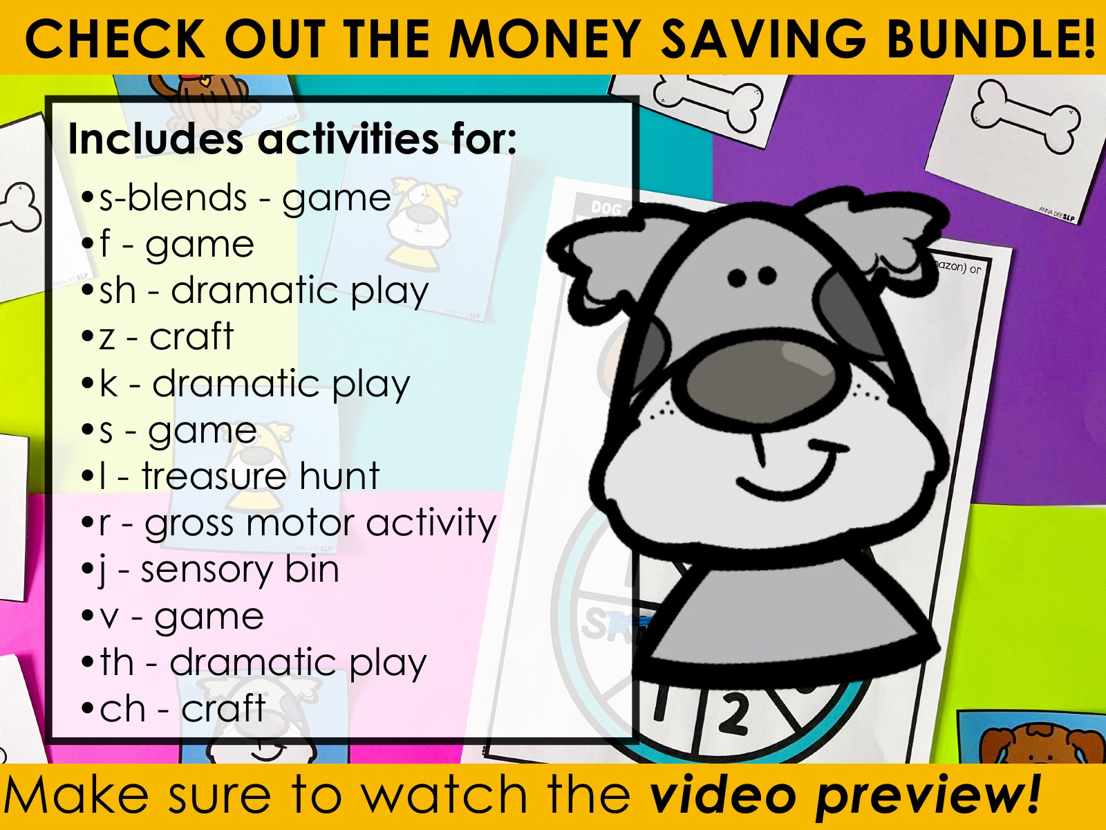 S-Blends Game for speech therapy preview page 5