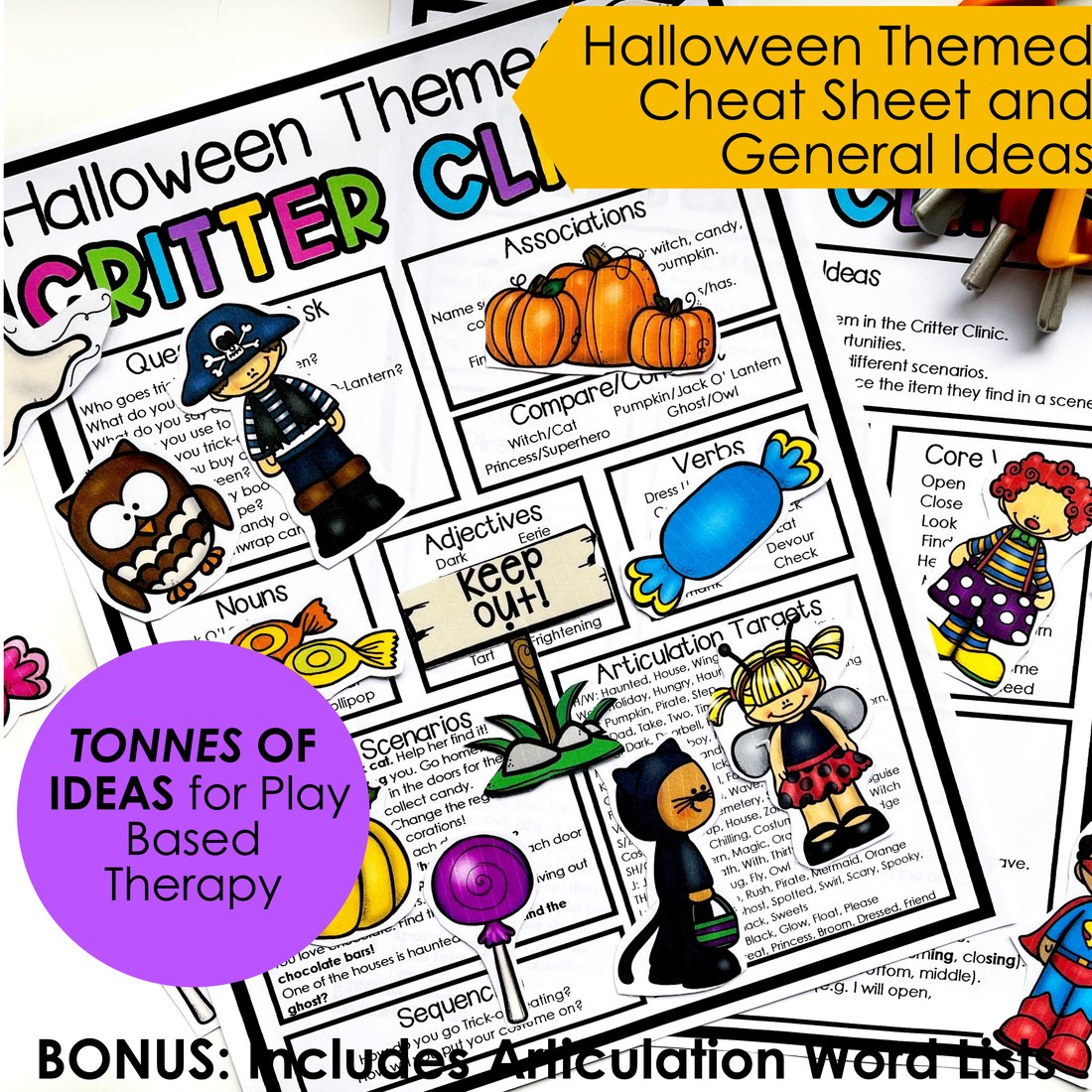 Halloween Critter Clinic speech therapy toy companion – image 4