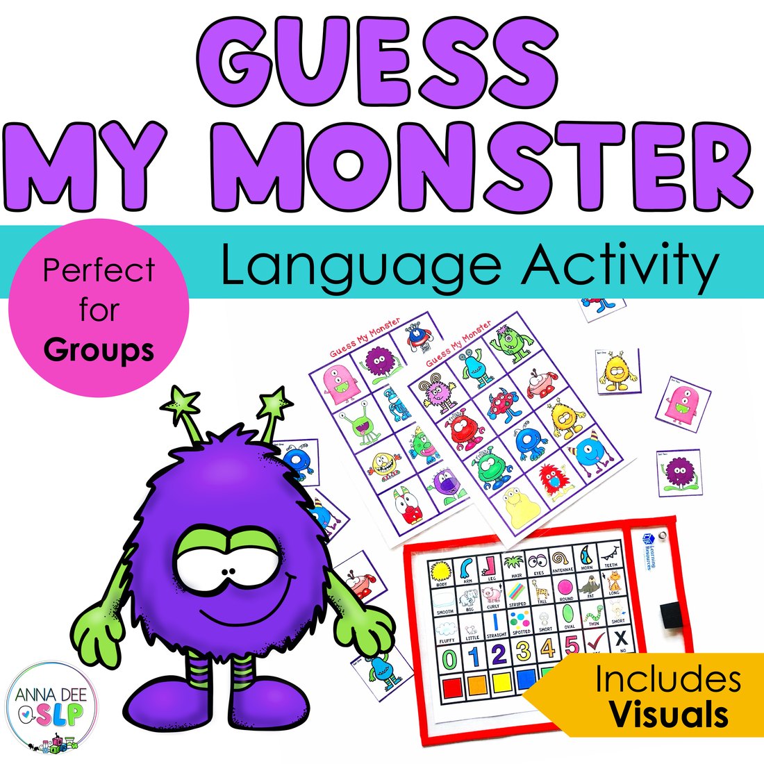 Monster Describing Game for speech therapy