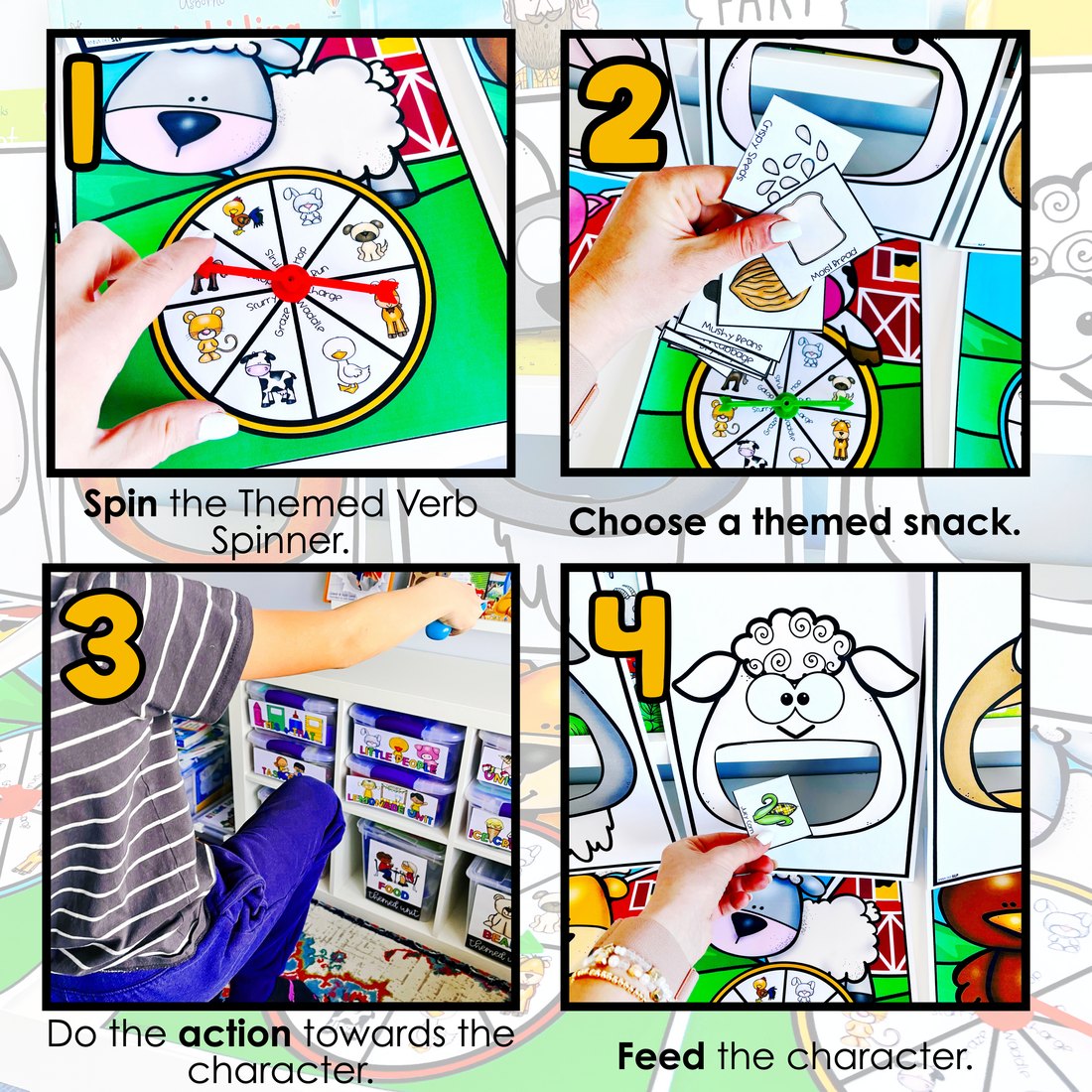 Farm Interactive Feeding Game for speech therapy – image 2