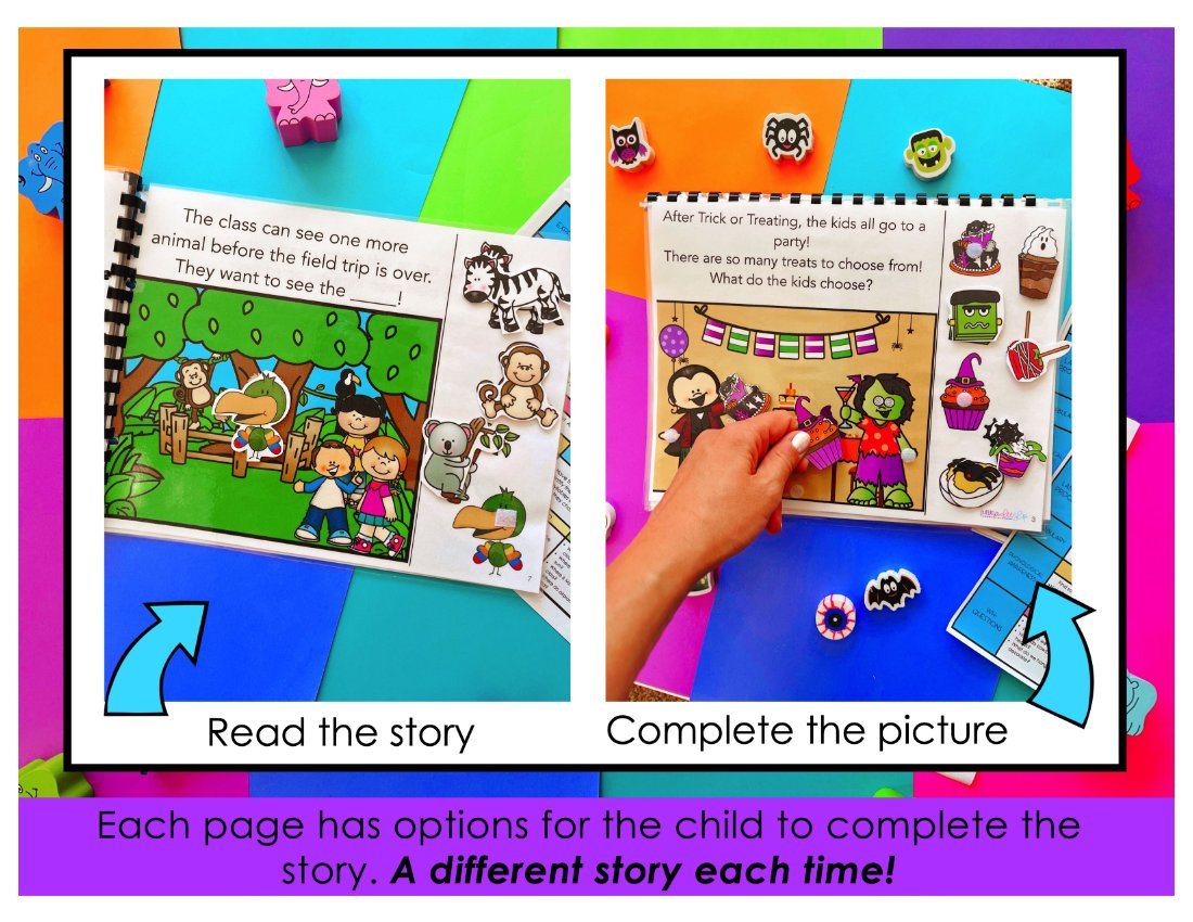 Interactive Books Bundle for speech therapy preview page 2