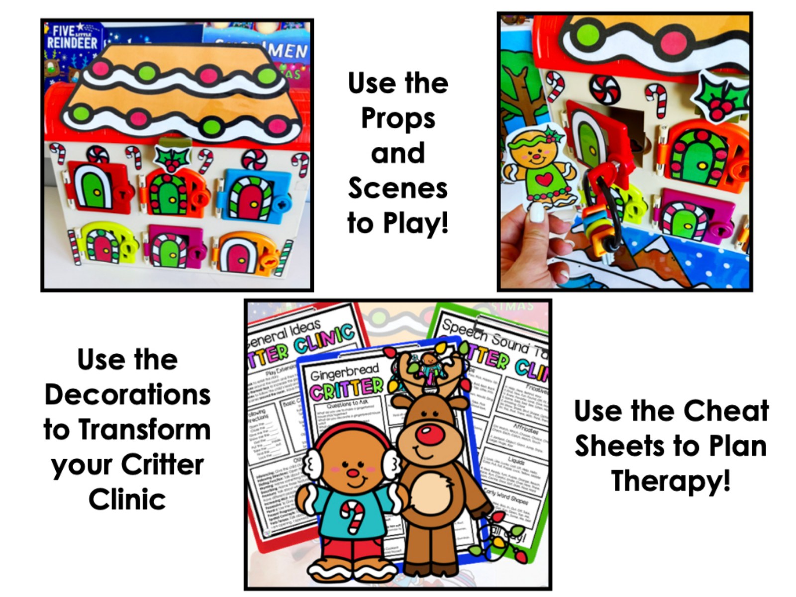 Gingerbread Critter Clinic preview page 2