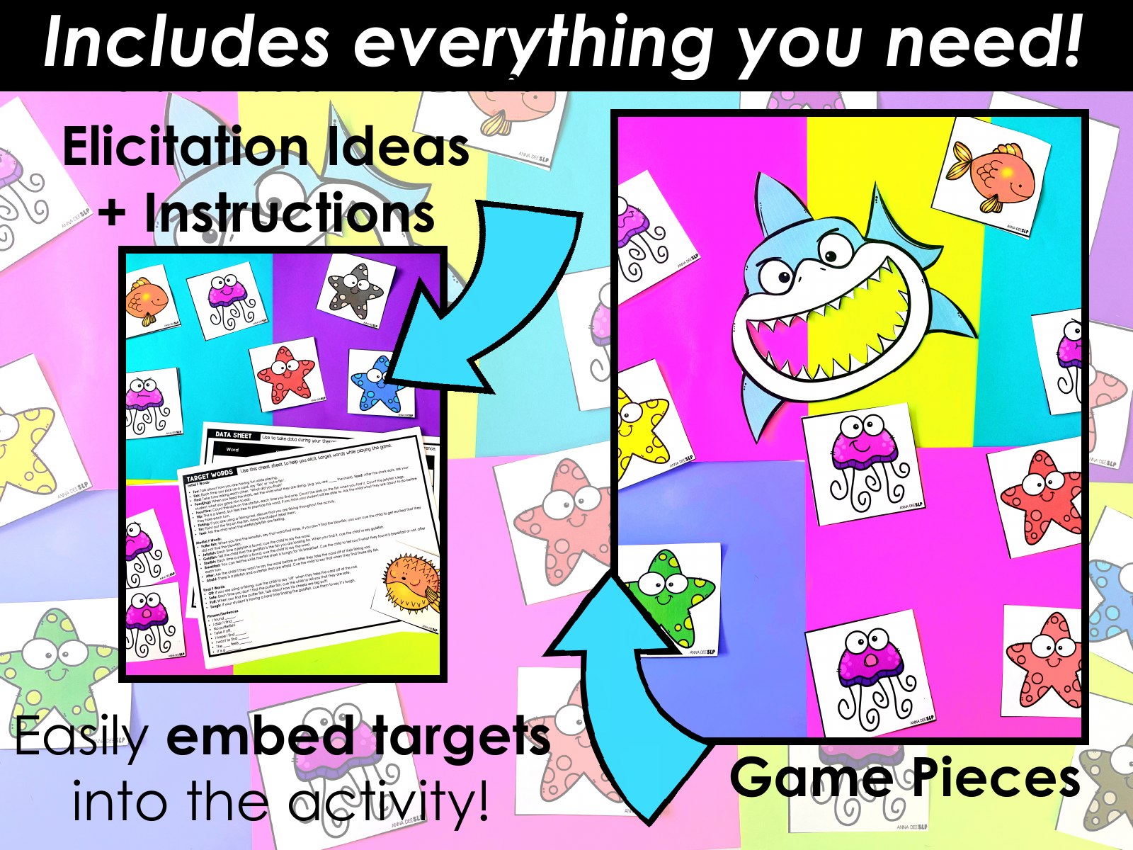 F Articulation Game for speech therapy preview page 3