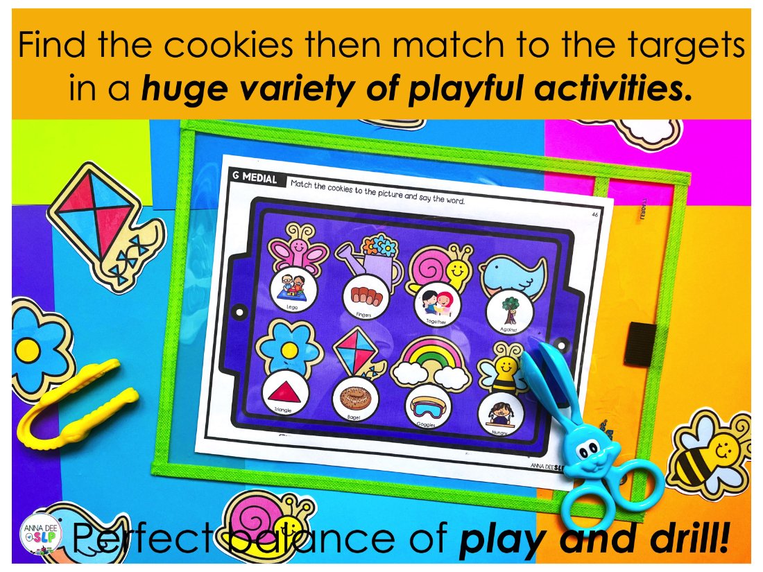 Spring say and play activity for speech therapy preview page 2