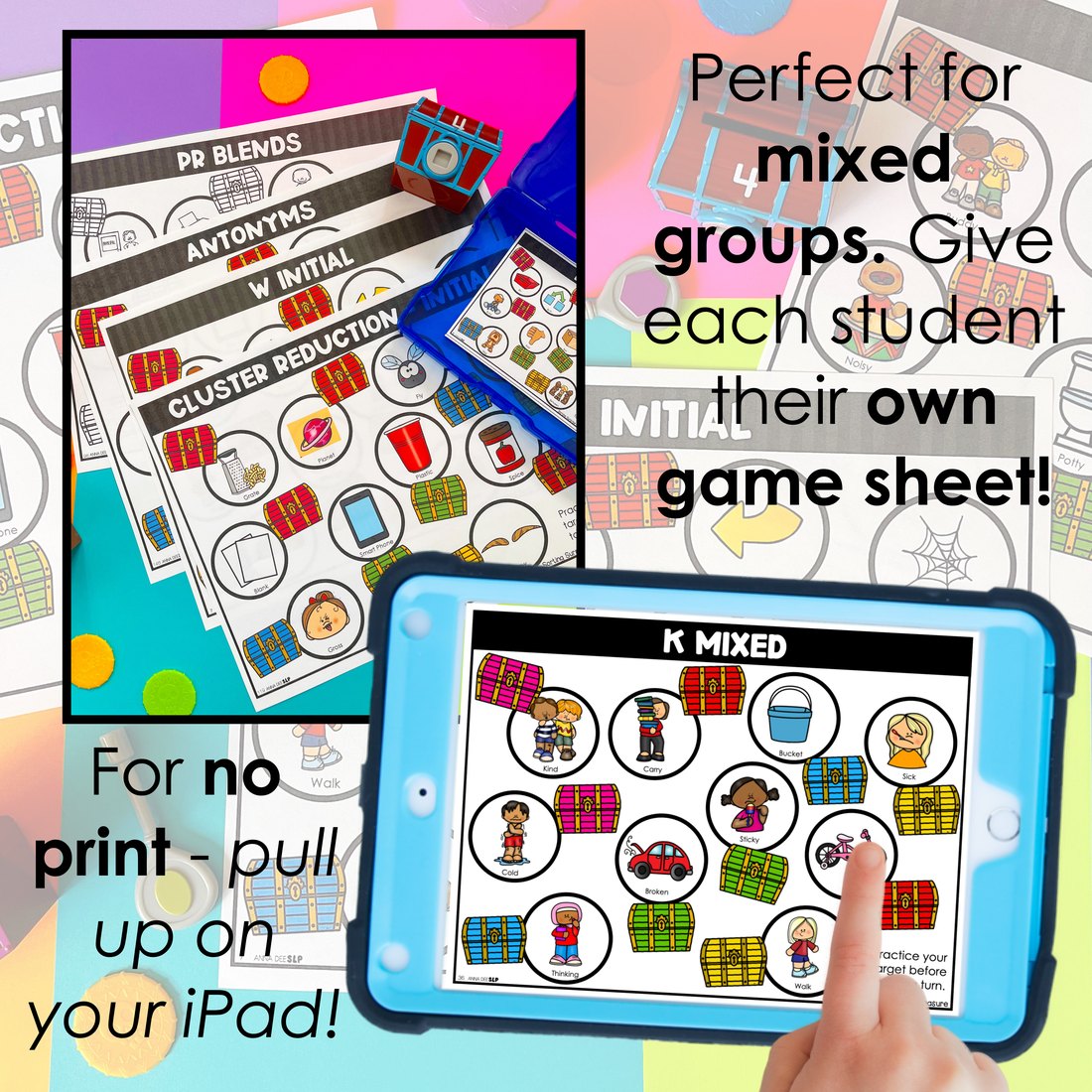 Sorting Surprise Pirate Treasure Toy Companion for speech therapy – image 3